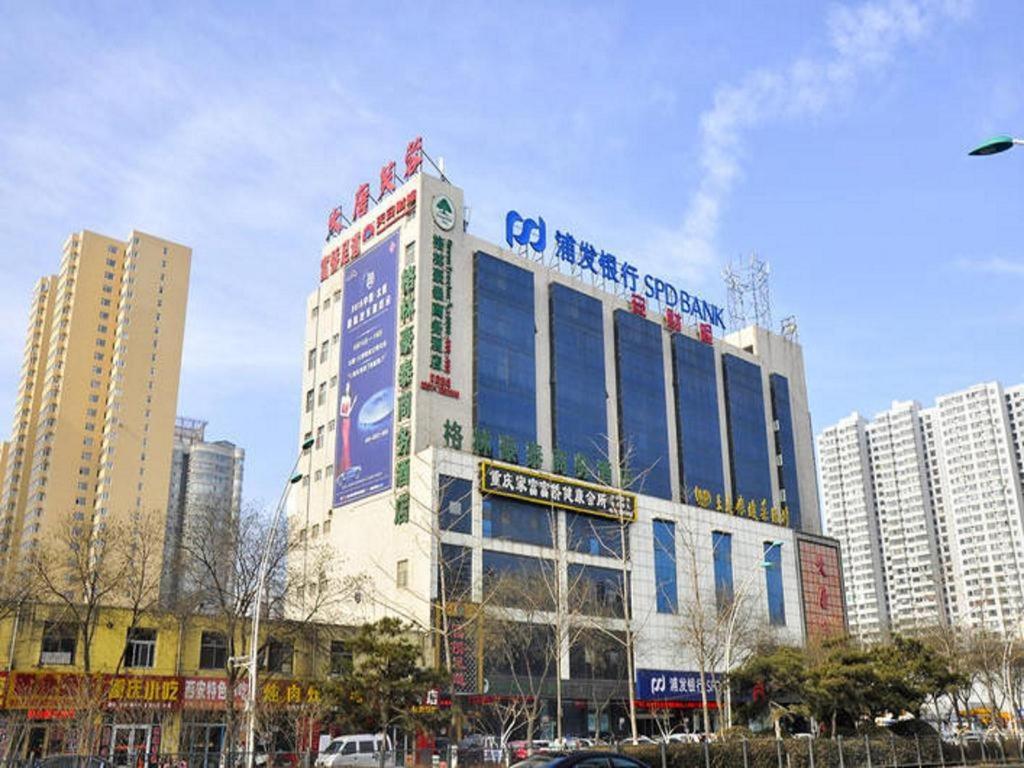 Greentree Inn Taiyuan Pingyang Road Business Hotel Ngoại thất bức ảnh